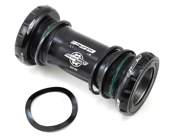 FSA MegaEVO 392 Bottom Bracket (Black) (BSA) (73mm)