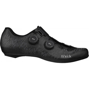 Fi'zi:k | Vento Infinito Knit Carbon 2 Wide Shoes Men's | Size 40 In Black/black