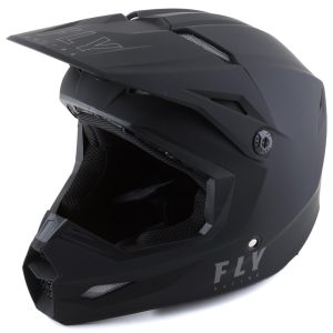 Fly Racing Kinetic Solid Helmet (Matte Black) (XS)