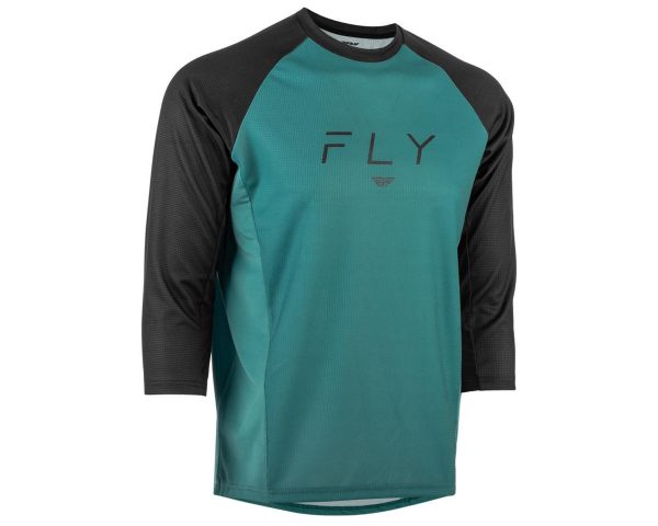 Fly Racing Ripa 3/4 Sleeve Jersey (Evergreen/Black) (S)