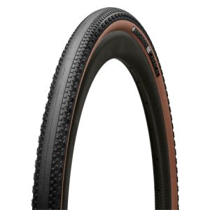 Hutchinson Caracal Tubeless Gravel Tyre - 700c - Black / Tan / 700c / 40mm / Tubeless