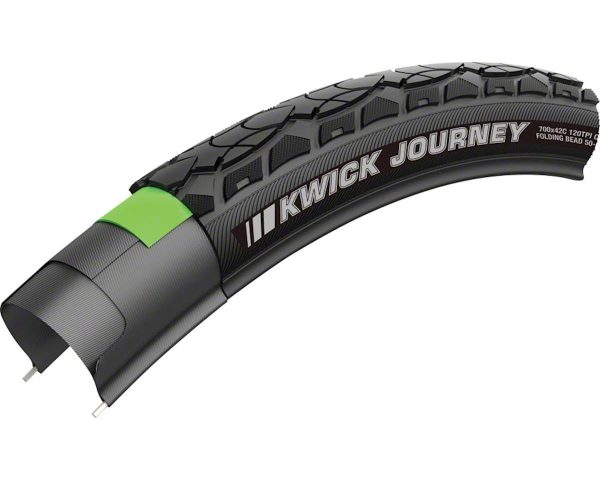 Kenda Kwick Journey Tire (Black/Reflective) (700c) (40mm) (Wire) (K-Shield)