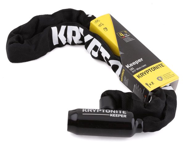 Kryptonite Keeper 585 Integrated Chain Lock (Black) (2.8'/85cm) (Keyed)