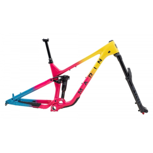 Marin Bikes | Alpine Trail Fun Frameset | Yellow/pink/blue Fade | L