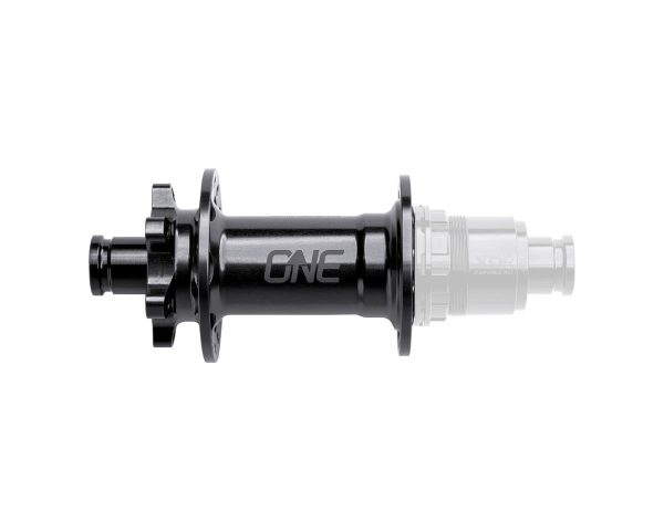 OneUp Components Disc Brake Hub (Black) (Rear) (12 x 148mm (Boost)) (28H) (6-Bolt) (Freehub Not Incl