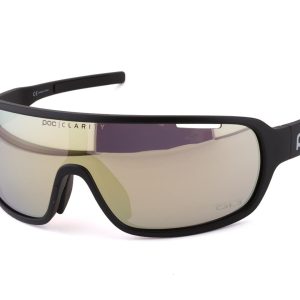 POC Do Blade Sunglasses (Uranium Black) (Gold Mirror Lens)