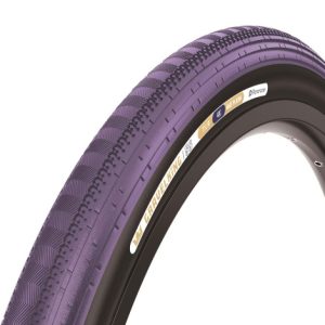 Panaracer Gravel King SS TLR Colour Edition Gravel Tyre - 700c - Purple / Black / 700c / 45mm / Clincher / Folding