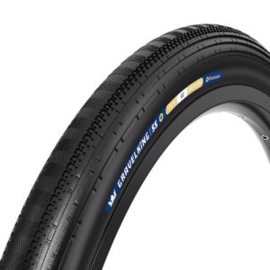 Panaracer Gravel King SS+ TLR Gravel Tyre - 700c - Black / Brown / 700c / 35mm / Clincher / Folding