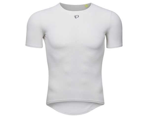 Pearl Izumi Transfer Mesh Short Sleeve Base Layer (White) (L)