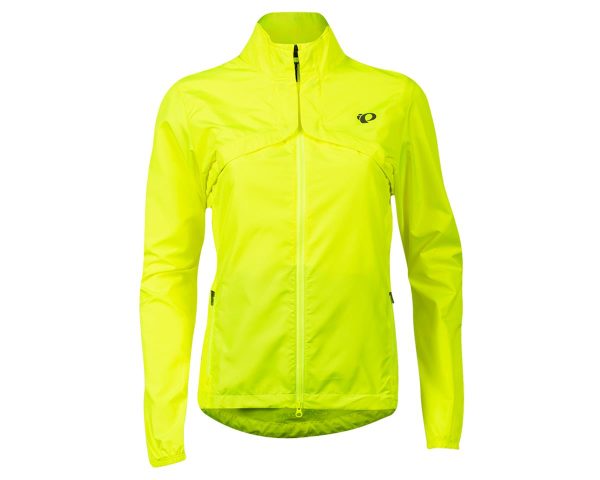 Pearl Izumi Women's Quest Barrier Convertible Jacket (Screaming Yellow/Turbulence) (S)