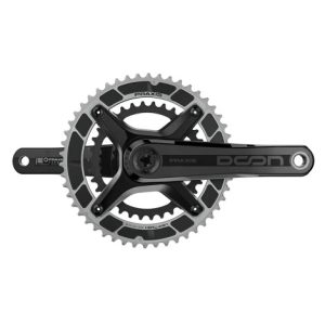 Praxis Doon Carbon Road Chainset - Black / 165mm / 50/34