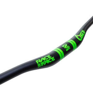 Race Face SIXC Carbon Riser Handlebar (Green) (35mm) (20mm Rise) (820mm) (5/8deg Sweep)