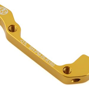 Reverse Components Disc Brake Adapters (Gold) (IS Mount) (180mm Front, 160mm Rear)