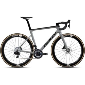 Ridley Falcn RS Force AXS Carbon Road Bike - 2023 - Black / Battleship Grey / M