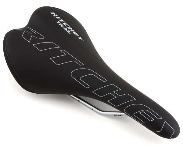 Ritchey Comp Trail Saddle (Black) (Chromoly Rails) (132mm)