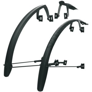 SKS Speedrocker Gravel Road Mudguard Set - 700c - Black / 32-42mm Tyres