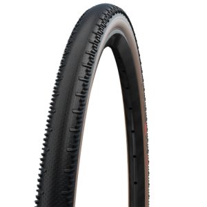 Schwalbe G-One RS Pro Super Race Evo V-Guard TLR Folding Tyre - 700c - Black / Tan / 700c / 35mm / Folding