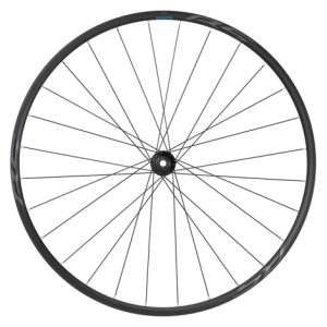 Shimano WH-RS171 Clincher Road Disc Wheelset - Black / Shimano / 12mm Axle / Centerlock / Front / Clincher / 700c