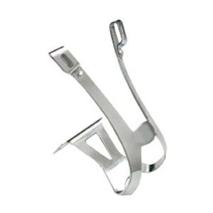 Soma Oppy X Double Gate Steel Toe Clips (Silver)