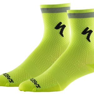 Specialized Soft Air Reflective Tall Socks (Hyper Green) (M)