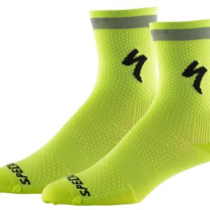 Specialized Soft Air Reflective Tall Socks (Hyper Green) (S)