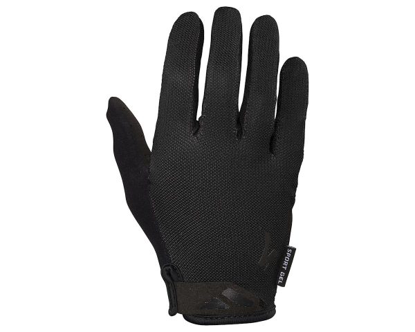 Specialized Women's Body Geometry Sport Gel Long Finger Gloves (Black) (L)