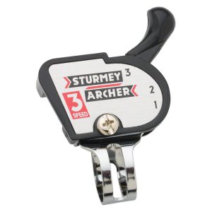 Sturmey Archer S3s Classic Trigger Shifter (Black) (Right) (3 Speed) (Internal Hub)