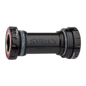 Surly OD Enduro Threaded Bottom Bracket (Black) (BSA) (73mm) (24mm Spindle)