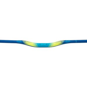 TRUVATIV Descendant Troy Lee Design Bar (Starburst Cyan Blue) (31.8mm) (25mm Rise) (800mm) (5/9deg Swe