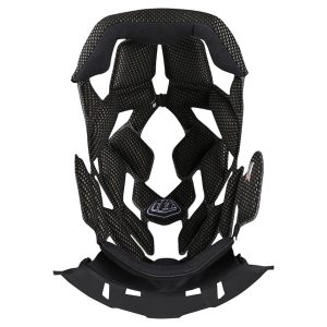 Troy Lee Designs D4 Helmet Headliner (Black) (2XL)