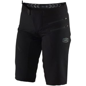 100% Airmatic Women's Short (Black) (L)