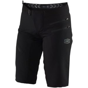 100% Airmatic Women's Short (Black) (XL)