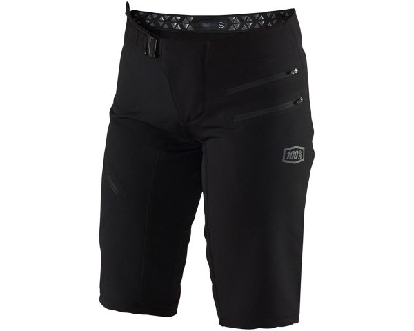 100% Airmatic Women's Short (Black) (XL)