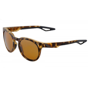 100% | Campo Sunglasses Men's In Brown/bronze Peak Polar Lens | Rubber