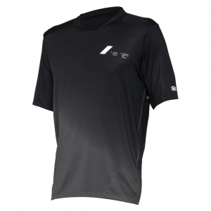 100% | Celium Short Sleeve Jersey Men's | Size Small In Black/charcoal | Spandex/polyester