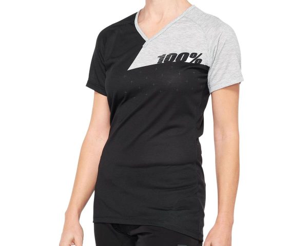 100% Women's Airmatic Jersey (Black) (M)