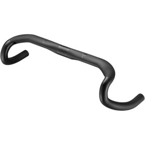 3T Superghiaia Ltd Stealth Gravel Carbon Handlebar - Black / 40cm / 31.8mm