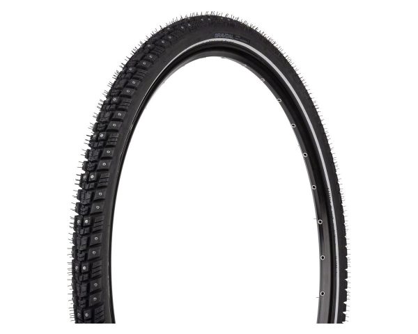 45NRTH Gravdal Tubeless Studded Gravel/Commuter Tire (Black/Reflective) (700c) (45mm) (240 Studs) (F