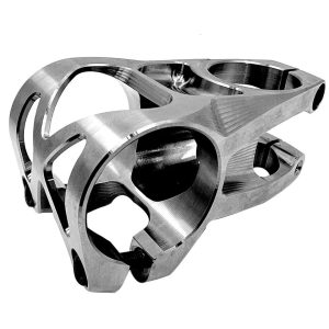 5Dev 2-Bolt Titanium Stem (Raw) (35mm Clamp) (40mm)