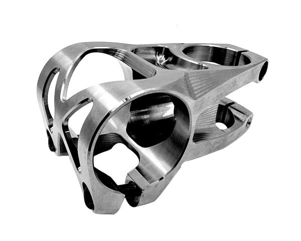 5Dev 2-Bolt Titanium Stem (Raw) (35mm Clamp) (40mm)