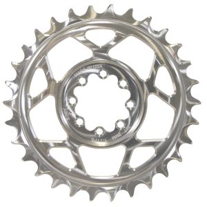 5Dev T-Type 8-Bolt Chainring (Clear) (3mm Offset) (32T)