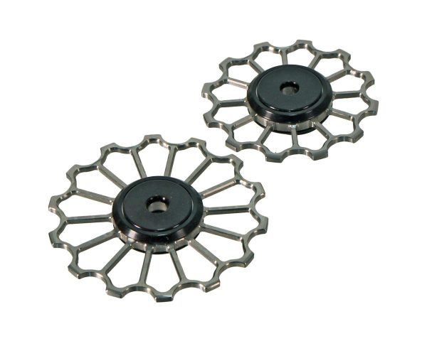 5Dev Titanium Derailleur Jockey Wheels (Ceramic Bearings) (SRAM AXS) (14/16T)