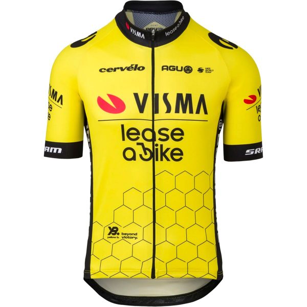 AGU Team Visma Short-Sleeve Jersey - Men's