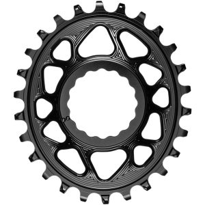 Absolute Black Direct Mount Race Face Cinch Oval Chainrings (Black) (Single) (3mm Offset/Boost) (26T