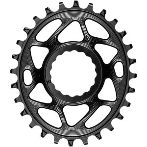 Absolute Black Direct Mount Race Face Cinch Oval Chainrings (Black) (Single) (3mm Offset/Boost) (28T