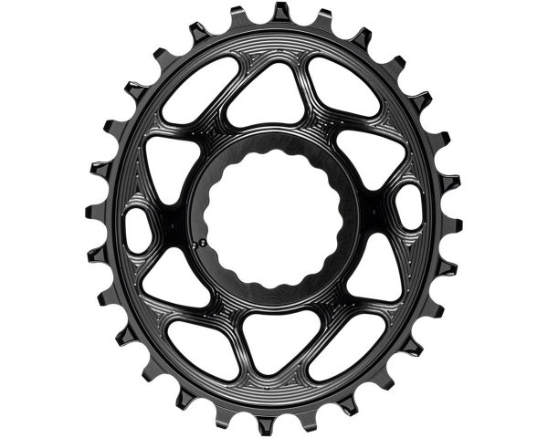 Absolute Black Direct Mount Race Face Cinch Oval Chainrings (Black) (Single) (3mm Offset/Boost) (28T