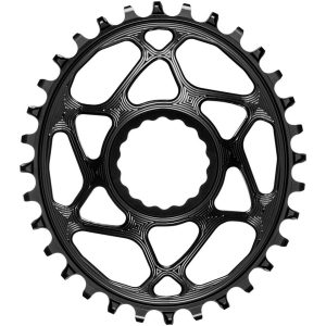 Absolute Black Direct Mount Race Face Cinch Oval Chainrings (Black) (Single) (3mm Offset/Boost) (32T