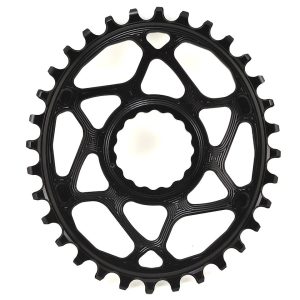 Absolute Black Direct Mount Race Face Cinch Oval Chainrings (Black) (Single) (6mm Offset) (32T) (1 x