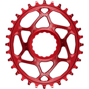 Absolute Black Direct Mount Race Face Cinch Oval Chainrings (Red) (Single) (3mm Offset/Boost) (32T)