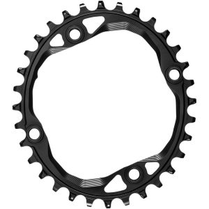 Absolute Black Oval Mountain Chainrings (Black) (1 x 10/11/12 Speed) (Single) (104mm BCD) (32T)